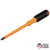 6876INS Insulated Screwdriver, #3 Phillips, 6-Inch Round Shank Image