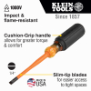 6924INS Slim-Tip Insulated Screwdriver, 1/4-Inch Cabinet, 4-Inch Round Shank Image 1