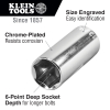 65711 7/16-Inch Deep 6-Point Socket, 3/8-Inch Drive Image 1