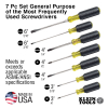 85076 Screwdriver Set, Slotted and Phillips, 7-Piece Image 2