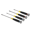 85615 Precision Screwdriver Set, Slotted, and Phillips 4-Piece Image 5