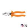 Side Cutting Pliers, New England Insulated, 9-Inch