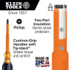 6037INS Insulated Screwdriver, #2 Phillips, 7-Inch Round Shank Image 1