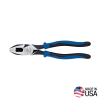 Lineman's Pliers, Fish Tape Pulling, 9-Inch