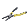 J2068C Pliers, All-Purpose Needle Nose, Spring Loaded, Cuts, Strips, 8.5-Inch Image 2