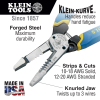K12055 Klein-Kurve® Heavy-Duty Wire Stripper 10-20 AWG Image 1