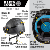 60517 Safety Helmet, Premium KARBN™ Pattern, Vented, Class C, Headlamp Image 2
