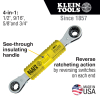 KT223X4INS Lineman's Insulating 4-in-1 Box Wrench Image 1
