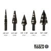 KTSB14 12-Step Drill Bit, Double-Fluted, 3/16-Inch to 7/8-Inch Image 2