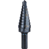 KTSB03 9-Step Drill Bit, 3/8-Inch Hex, Double Straight Flute, 1/4-Inch to 3/4-Inch Image