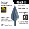 KTSB11 2-Step Drill Bit, 3/8-Inch Hex, Double Straight Flute, 7/8-Inch to 1-1/8-Inch Image 1