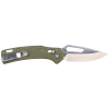 OGK000GNT KTO Resurgence Knife, Drop Point Blade, Moss Green Handle Image 6