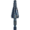 QRST03 Step Drill Bit, Quick Release, Double Spiral Flute, 1/4 to 3/4-Inch Image