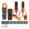 NCVT3PKIT Dual Range NCVT and AC/DC Voltage Tester Electrical Test Kit Image 4