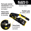 VDV226110 Ratcheting Cable Crimper / Stripper / Cutter, for Pass-Thru™ Image 2