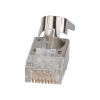 VDV826705 Pass-Thru™ Modular Data Plugs, RJ45-CAT6A, Shielded (STP), 50-Pack Image 9