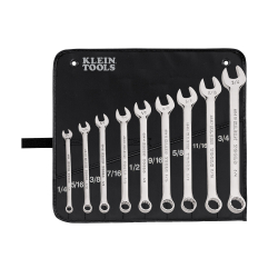 "Combination Wrench Set, 9-Piece"