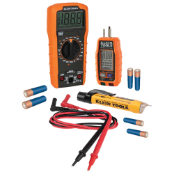 "Premium Electrical Tool Set with Multimeter, Volt Tester, Outlet Tester"