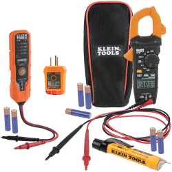 "Premium Clamp Meter Electrical Test Kit"