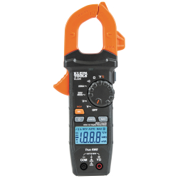 "Digital Clamp Meter, AC Auto-Ranging 400 Amp with Temp"