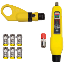 "Coax Push-On Connector Installation and Test Kit"