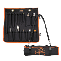 33525SC 1000V Insulated Utility Tool Kit in Roll Up Pouch, 13 Piece Image 