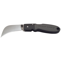 44005 Lockback Knife, 2-5/8-Inch Hawkbill Blade, Black Handle Image 
