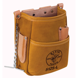 5125L Pocket Tool Pouch with Tape Thong, Leather Image 