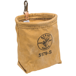 5179S Tool Pouch, Water-Repellent Bag with Snap Clip, 7.5 x 7 x 3.5-Inch Image 