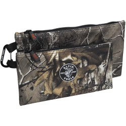 55560 Zipper Bags, Camo Tool Pouches, 2-Pack Image 