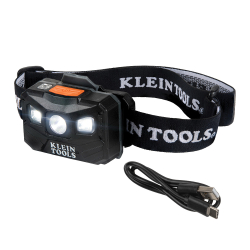 56048 Rechargeable Headlamp with Fabric Strap, 400 Lumens, All-Day Runtime Image 