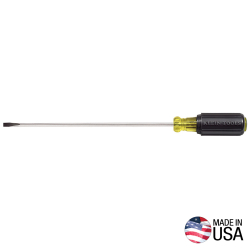 6018 3/16-Inch Cabinet Tip Screwdriver, 8-Inch Image 