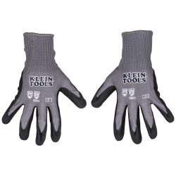 60584 Knit Dipped Gloves, Cut Level A2, Touchscreen, Medium, 2-Pair Image 