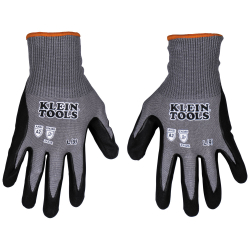 60585 Knit Dipped Gloves, Cut Level A2, Touchscreen, Large, 2-Pair Image