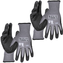 60590 Knit Dipped Gloves, Cut Level A4, Touchscreen, X-Large, 2-Pair Image 