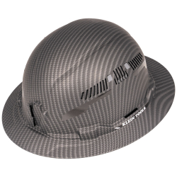 60626 Hard Hat, Premium KARBN™ Pattern, Vented Full Brim, Class C Image 