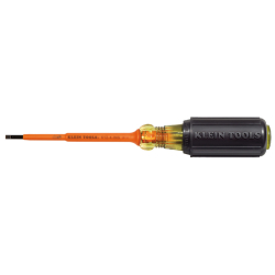 6124INS Insulated 1/8-Inch Slotted Screwdriver, 4-Inch Image 