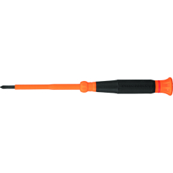 6233INS Insulated Precision Screwdriver, #0 Phillips, 3-Inch Shank Image 