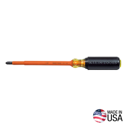 6337INS Insulated Screwdriver, #3 Phillips, 7-Inch Round Shank Image 