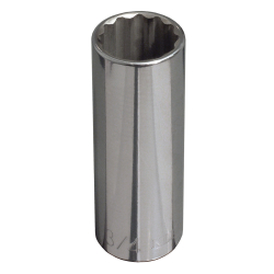 65825 1/2-Inch Deep 12-Point Socket, 1/2-Inch Drive Image 