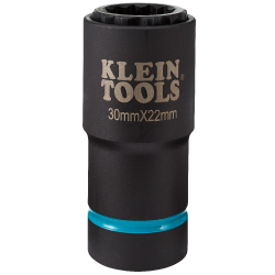 66053E 2-in-1 Metric Impact Socket, 12-Point, 30 x 22 mm Image 