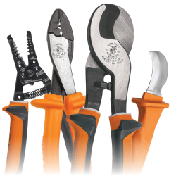 Electricians Cutting and Crimping Tools