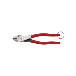 D2288TT Diagonal Cutting Pliers, High-Leverage, Tie Ring, 8-Inch Image 