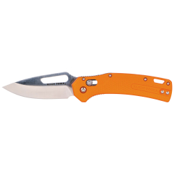 OFK000ORT KTO Resurgence Fishing Knife, Drop Point Blade, Orange Handle Image 