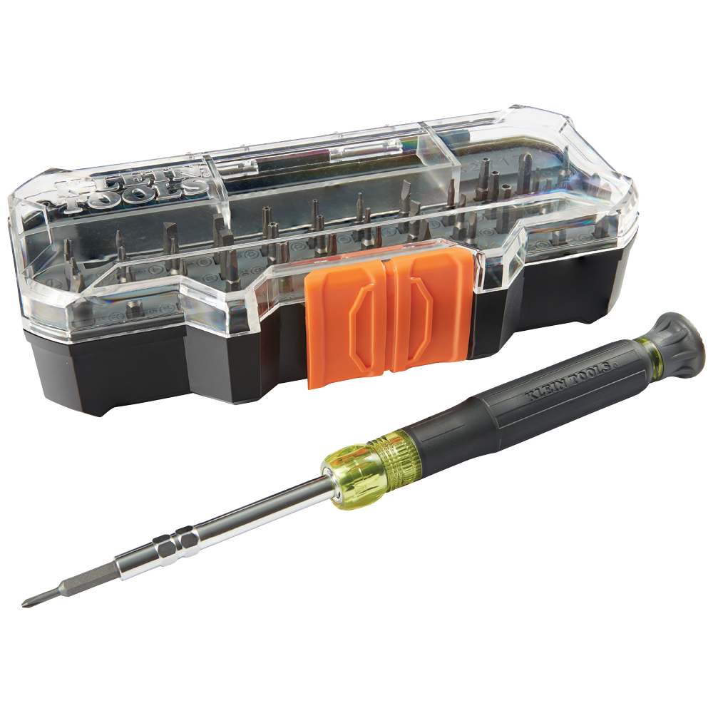 Klein Tools® Introduces Screwdriver Set with 39 Precision Bits