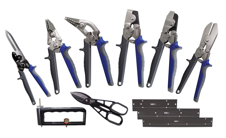 Klein Tools® Offers a Complete Line of Duct and Sheet Metal Tools