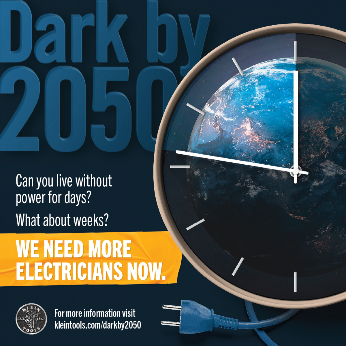 Dark by 2050