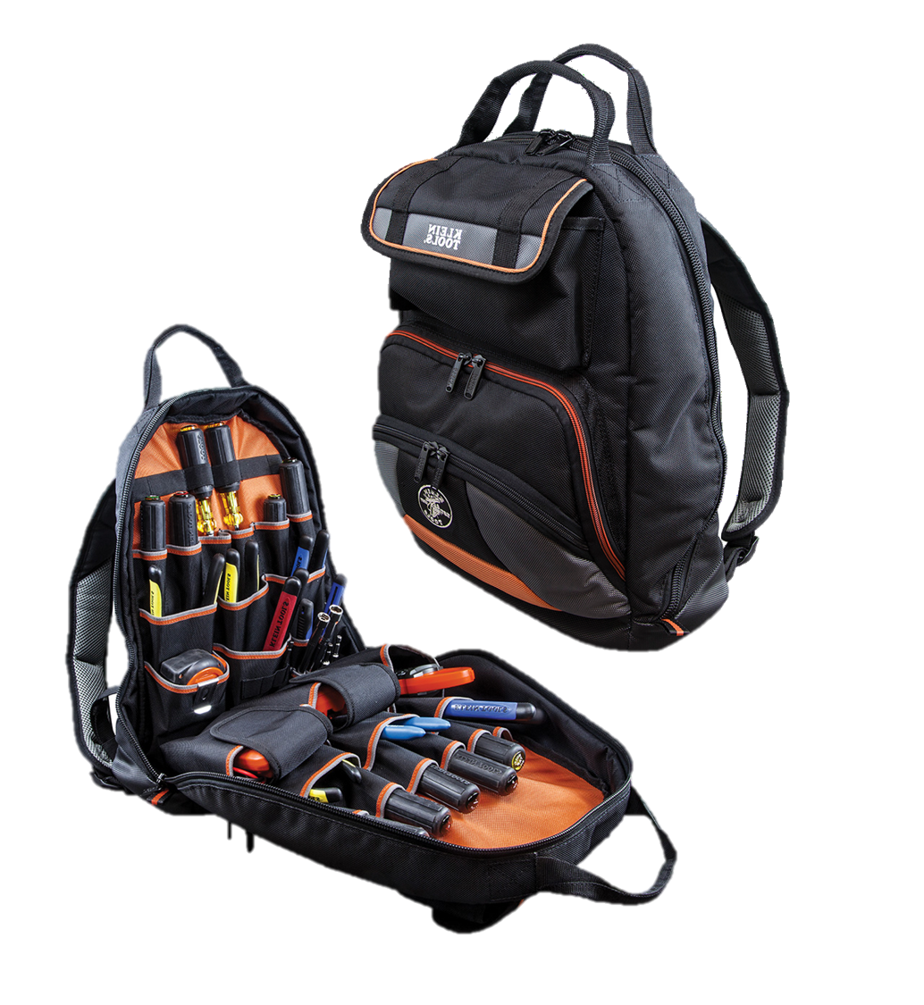 Uitstroom Panorama Mammoet Klein Tools' New Tradesman Pro™ Tool Gear Backpack Makes Organization on  the Job Easier | Klein Tools