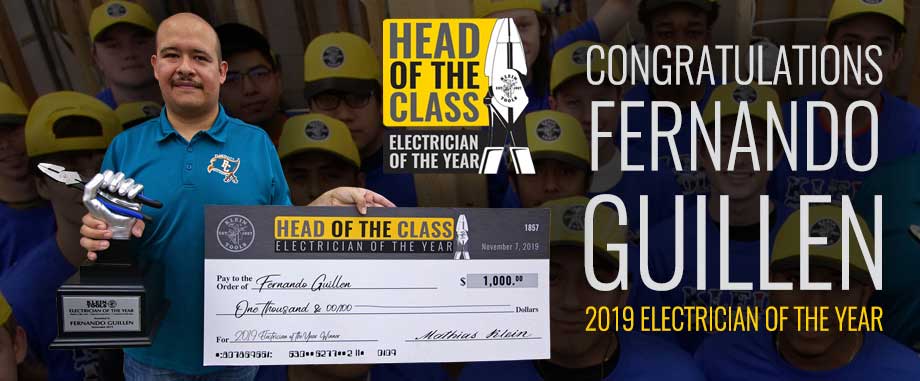 Klein Tools 2019 Electrician of the Year - Nominate an Instructor Today