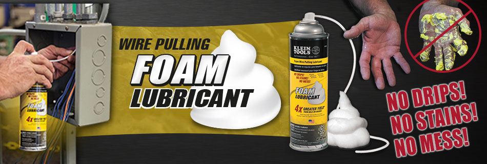 Klein Tools Foam Lubricant - No Mess Formula